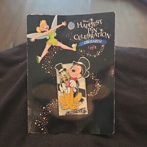 Disney Happiest Pin Celebration With Mickey Mouse Ans Pluto Limited Edition 1000